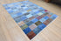 8 X 10 Indian Hand Knotted Multi Color Abstract Pattern Design Area Rug #WoolRug Home Decor