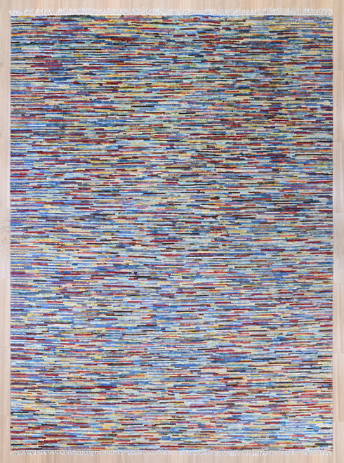 9 X 12 Ft Indoor Area Rug, Contemporary Rug, Hand Knotted Oriental Rug, Home Interior Design Rug, Indoor Rug - Home Decor