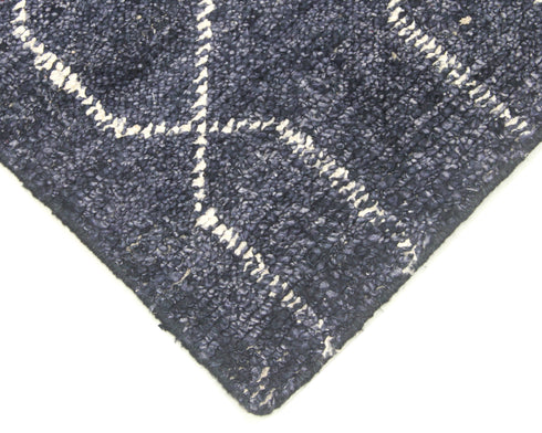 4 X 6 Ft Indian Hand Woven Contemporary Indoor Wool Rug #HomeDecor #LivingRug - Home Decor