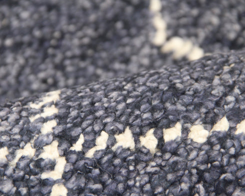 4 X 6 Ft Indian Hand Woven Contemporary Indoor Wool Rug #HomeDecor #LivingRug - Home Decor