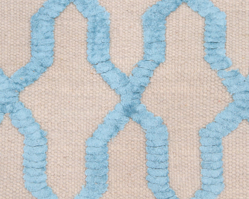 5 X 7 Ft Indian Hand Woven Contemporary Indoor Wool Rug #HomeDecor #LivingRug - Home Decor