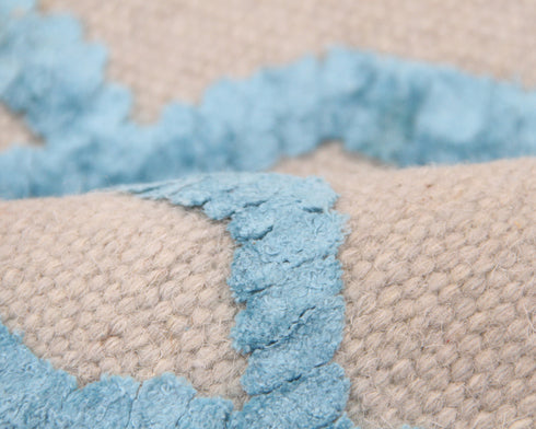 5 X 7 Ft Indian Hand Woven Contemporary Indoor Wool Rug #HomeDecor #LivingRug - Home Decor