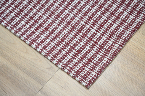 5 X 8 Indian Hand Woven Contemporary Indoor Wool Rug #HomeDecor #LivingRug - Home Decor