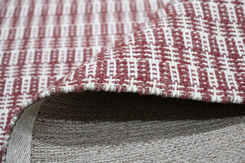 5 X 8 Indian Hand Woven Contemporary Indoor Wool Rug #HomeDecor #LivingRug - Home Decor