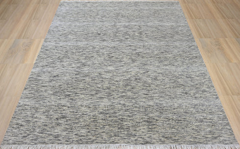 8 X 10 Feet Wool Area Rug, Hand Knot Rug, Indoor Floor Covering Rug, Contemporary Rug, Indian Handmade Carpet Home Decor