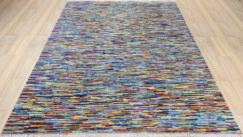 9 X 12 Ft Indoor Area Rug, Contemporary Rug, Hand Knotted Oriental Rug, Home Interior Design Rug, Indoor Rug - Home Decor