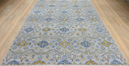 10 x 14 Ft Area Rug, Indoor Floor Rug, Indian Handmade Contemporary Rug, Abstract Design Rug, Modern Design Rug