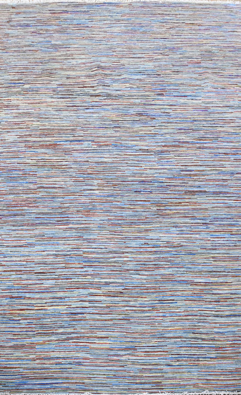 10 X 14 Ft Area Rug, Indoor Floor Rug, Indian Handmade Contemporary Rug, Abstract Design Rug, Modern Design Rug Home Decor