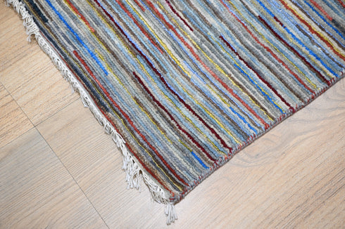 10 X 14 Ft Area Rug, Indoor Floor Rug, Indian Handmade Contemporary Rug, Abstract Design Rug, Modern Design Rug Home Decor