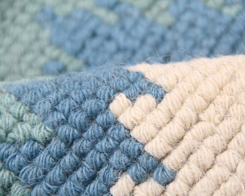 5 X 8 Ft Indian Hand Woven Contemporary Indoor Wool Rug #HomeDecor #LivingRug - Home Decor