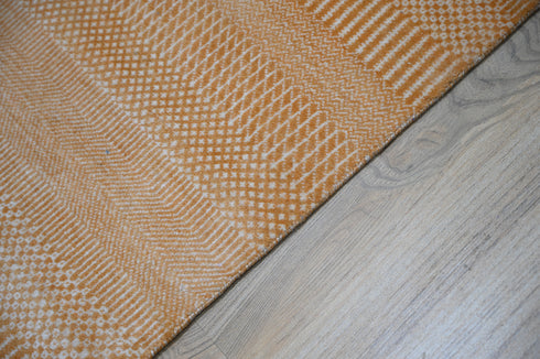 6 X 9 Ft Handmade Rug for Home Decor, Hand Knotted Floor Area Rug - Indian Art Home Decor