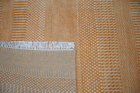 6 X 9 Ft Handmade Rug for Home Decor, Hand Knotted Floor Area Rug - Indian Art Home Decor