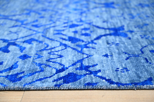 10 X 14 Ft Indian Hand Knotted Abstract Design Oriental Area Rug #IndoorRug #LOOMTOROOM #100%HANDMADERUG