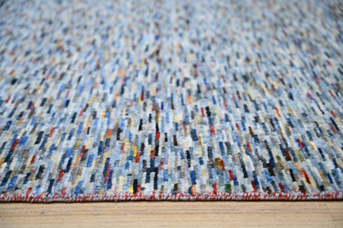 6 X 9 Ft Indoor Area Rug, Abstract Rug, Hand Knotted Multi Color Contemporary Rug, Indian Handmade Rug, Floor Carpet - 100%HANDMADERUG