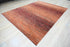 9 X 12 Ft Indoor Area Rug, Hand Knotted Rust Color Rug, Modern Rug, Contemporary Rug, Abstract Rug, Indian Handmade Rug Home Decor