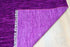 8 X 10 Feet Purple Color Wool Area Rug, Hand Knot Rug, Indoor Floor Covering Rug, Contemporary Rug, Indian Handmade Carpet Home Decor