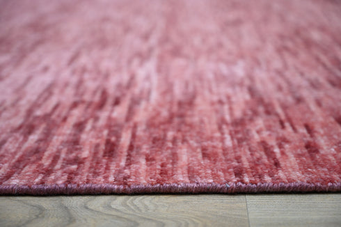 8 X 10 Feet Wool Area Rug, Red Color Hand Knot Rug, Indoor Floor Covering Rug, Contemporary Rug, Indian Handmade Carpet Home Decor