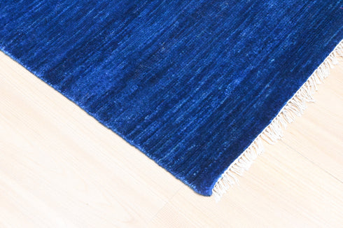 9 X 12 Ft Area Rug, Abstract Design Rug, Blue Color Indian Hand Knotted Rug, Oriental Rug, Home & Living Floor Rug Home Decor