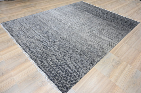 9 X 12 Ft Indoor Area Rug, Contemporary Rug, Hand Knotted Oriental Rug, Home Interior Design Rug, Indoor Rug - Home Decor