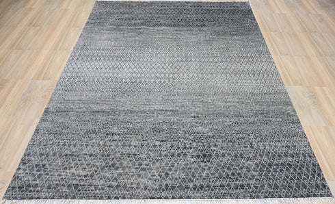 9 X 12 Ft Indoor Area Rug, Contemporary Rug, Hand Knotted Oriental Rug, Home Interior Design Rug, Indoor Rug - Home Decor