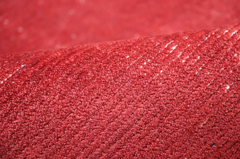 8 X 10 Ft Indoor Area Rug, Abstract Design Red Color Rug, Contemporary Style Indian Rug, Hand Knotted Rug, Floor Rug