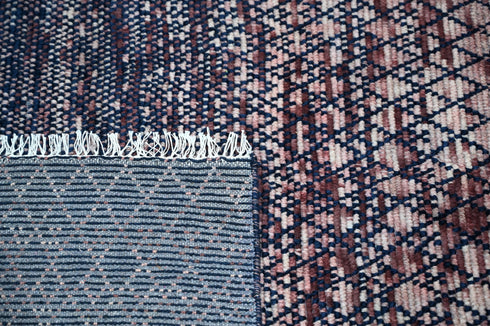 8 X 10 Ft Indoor Area Rug, Abstract Design Rug, Contemporary Style Indian Rug, Hand Knotted Rug, Floor Rug