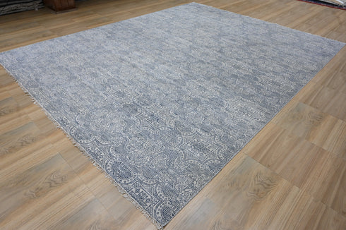 12 x 15 Ft Indian Hand Knotted Oversize Contemporary Style #Wool Area Rug #PatternRug #AbstractFloorRug #IndoorRug