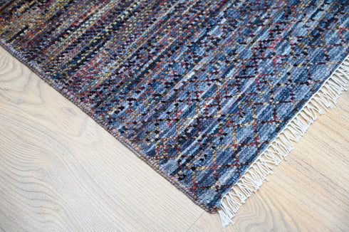 8 X 10 ft. Indian Hand Knotted Contemporary Abstract Design Floor Area Rug #IndoorRug #WoolRug #LuxuryRug