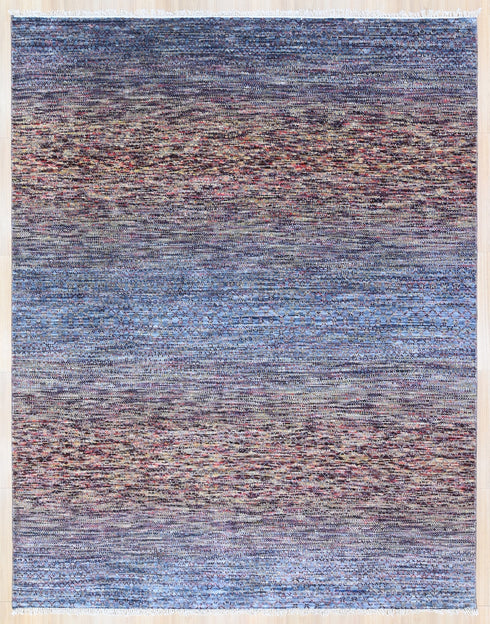 8 X 10 ft. Indian Hand Knotted Contemporary Abstract Design Floor Area Rug #IndoorRug #WoolRug #LuxuryRug