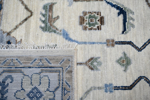 8 x 8 Ft Square Indian Hand Knotted Unique Design Contemporary Wool Area Rug #IndoorRug Home Decor