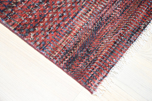 6 X 13 Runner Rug, Indoor Wool Area Rug, Abstract Design Rug, Contemporary Home & Living Rug, Oriental Rug Home Decor