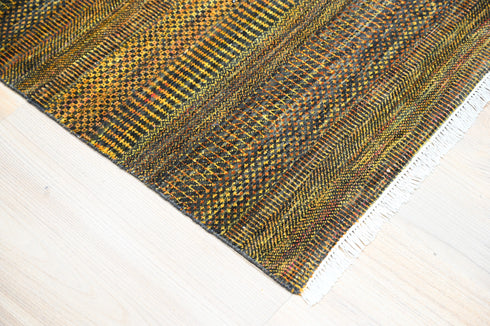 12 x 15 ft. Indoor Area Rug, Wool Rug, Contemporary Rug, Floor Decor Rug, Abstract Rug, Handmade Oriental Rug Home Decor