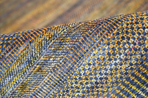 12 x 15 ft. Indoor Area Rug, Wool Rug, Contemporary Rug, Floor Decor Rug, Abstract Rug, Handmade Oriental Rug Home Decor