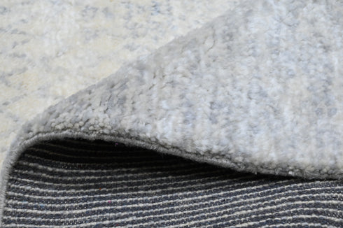 5 X 8 Ft High Pile Contemporary Style Indian Rug, Fine Hand Knotted Floor Rug #Home Decor #WoolRug #LivingAreaRug #AbstractRug - 100%HANDMADERUG