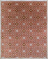 8 x 10 Ft Indian Hand Knotted Abstract Pattern Design Area Rug #WoolRug Home Decor