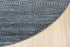 8 X 8 Ft. Handmade Charcoal Color Round Rug Grass Design Wool Area Rug
