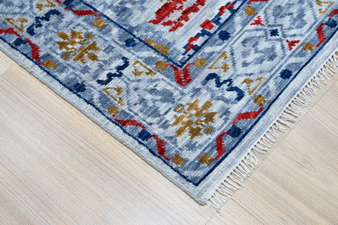 6 X 9 Ft Indian Hand Knotted Contemporary Area Rug Home Decor #100%HandMadeRug #OrientalRug #IndoorRoomRug