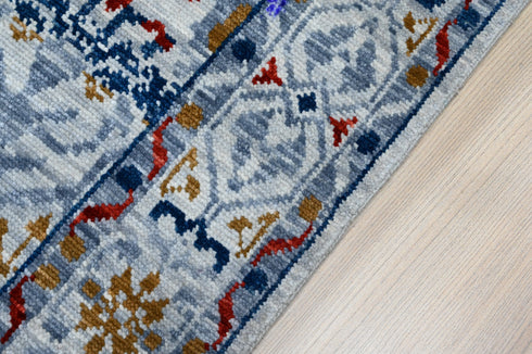 6 X 9 Ft Indian Hand Knotted Contemporary Area Rug Home Decor #100%HandMadeRug #OrientalRug #IndoorRoomRug