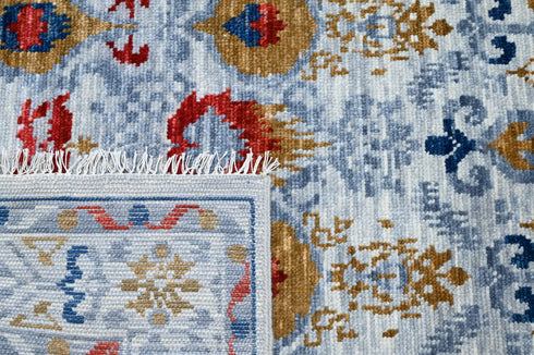 6 X 9 Ft Indian Hand Knotted Contemporary Area Rug Home Decor #100%HandMadeRug #OrientalRug #IndoorRoomRug