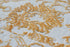 6x9 Light Grey and Gold with High and Low Design Traditional Oriental Area Rug