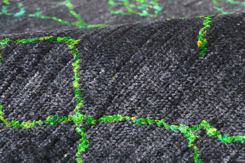 9 X 12 Ft Indoor Area Rug, Abstract Design Rug, Indian Hand Knotted Rug, Oriental Rug, Living Floor Rug Home Decor