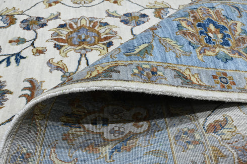 8 X 10 Ft Wool Area Rug, Hand Knot Rug, Indoor Floor Covering Rug, Contemporary Rug, Indian Handmade Carpet Home Decor