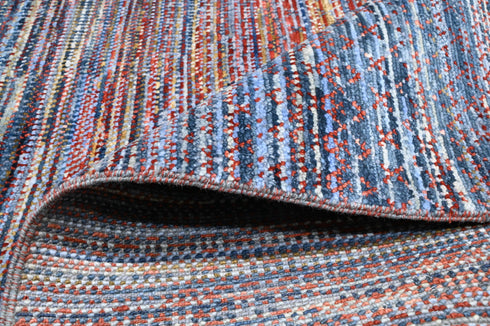 6 X 9 Ft Indian Hand Knotted Contemporary Indoor Floor Area Rug #WoolRug #IndoorRug #LivingRoomRug #LoomtoRoom