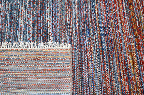 6 X 9 Ft Indian Hand Knotted Contemporary Indoor Floor Area Rug #WoolRug #IndoorRug #LivingRoomRug #LoomtoRoom