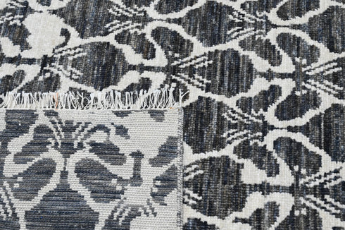 9 X 12 Ft Area Rug, Hand Knotted Modern Rug, Abstract Design Rug, Contemporary Rug, Indoor Living Rug Home Decor