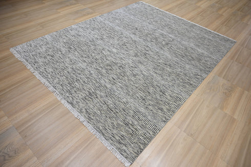 8 X 10 Feet Wool Area Rug, Hand Knot Rug, Indoor Floor Covering Rug, Contemporary Rug, Indian Handmade Carpet Home Decor