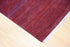 Deep Burgundy Textured 6x9 ft Area Rug - Modern Hand-Knotted Luxury Living Room Carpet