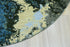 8 X 8 Ft. Handmade Multi Color Round Rug Abstract Design Wool Area Rug