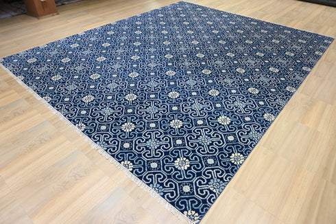 12 x 15 Ft Indian Hand Knotted Oversize Contemporary Style #Wool Area Rug #PatternRug #AbstractFloorRug #IndoorRug