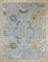 9 X 12 Ft Indoor Area Rug, Abstract Design Rug, Indian Hand Knotted Rug, Oriental Rug, Living Floor Rug Home Decor